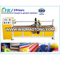 CNC fabric roll slitting & winding machine with knife grinder