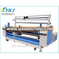 Automatic edge and rolling fabric machine